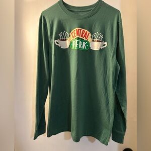 Green Central Perk Long Sleeve Shirt M